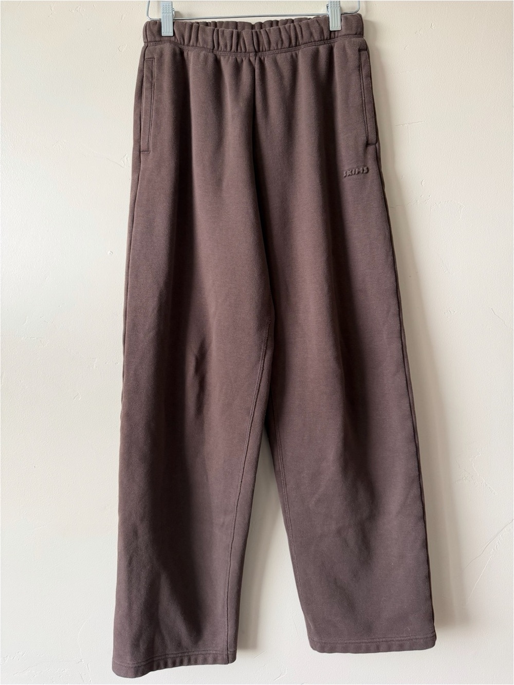 Women’s Skims Brown Loose Sweatpants Size XXS